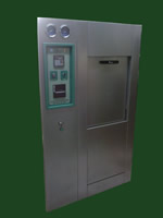 Autoclave vapor horizontal detalle